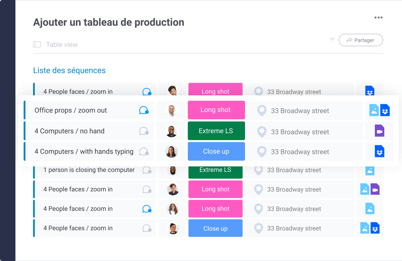 Gérer la production vidéo avec la plateforme de gestion de projets créatifs de monday.com